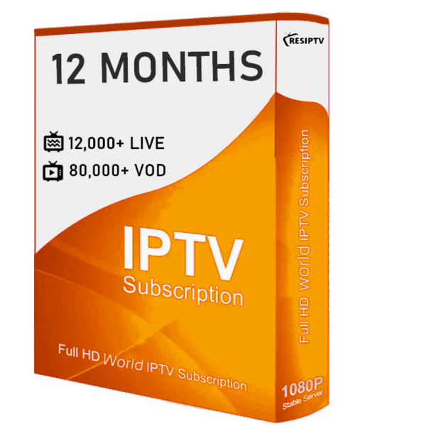 IPTV 12 Months -  Global